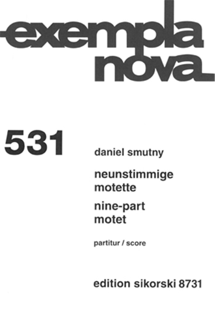 Neunstimmige Motette